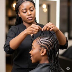 Knotless Braids (Medium Size)